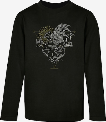 ABSOLUTE CULT Shirt 'Harry Potter Thestral' in Zwart: voorkant