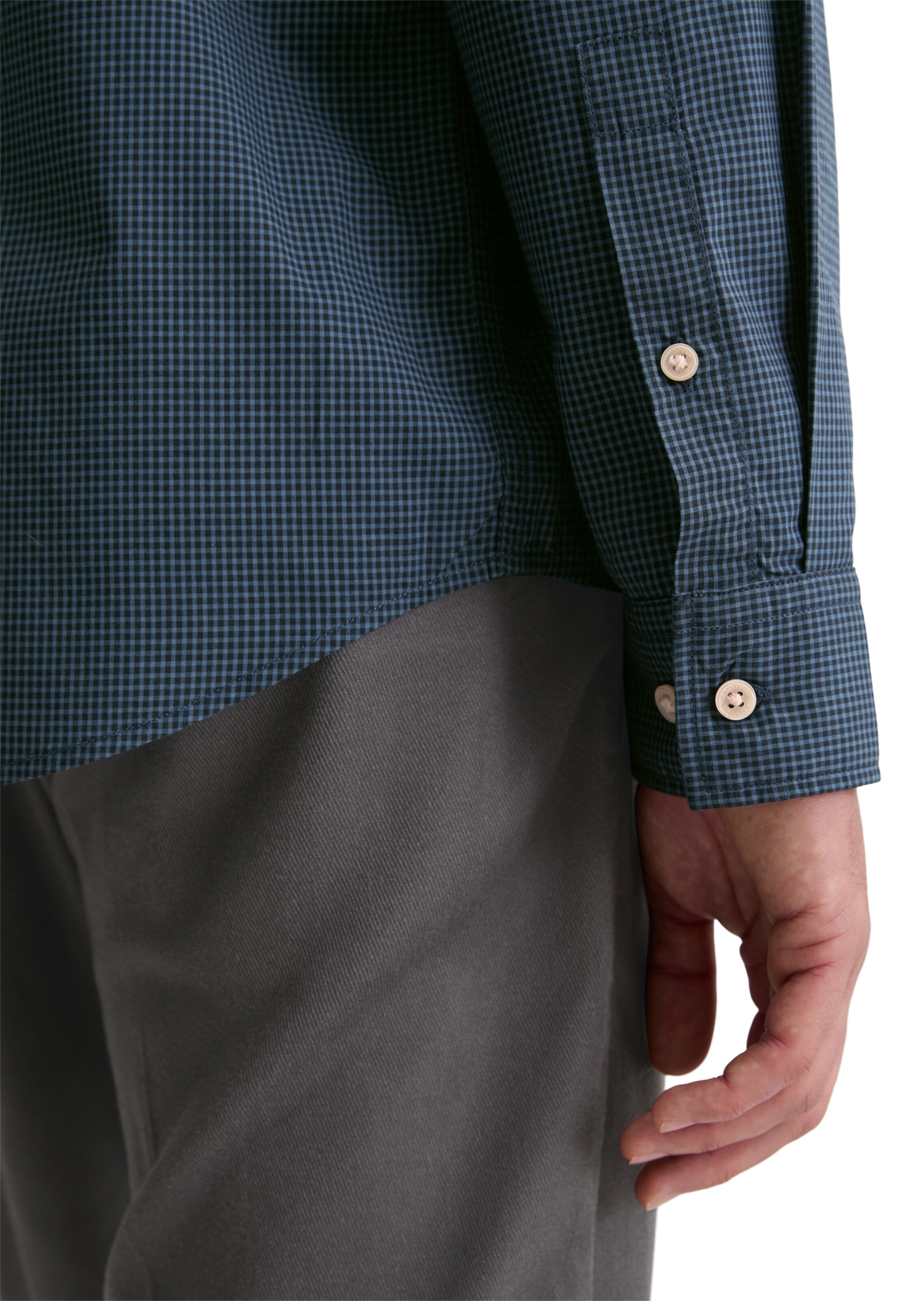 Marc O'Polo Regular Fit Hemd in Blau