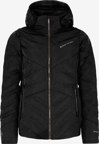 PROTEST Sportjacke 'PRTAPPLY' in Schwarz: Vorderseite