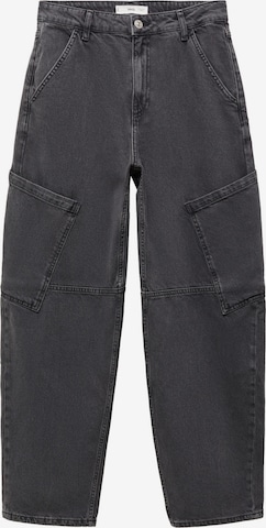 MANGO Wide leg Jeans 'Talia' in Grijs: voorkant