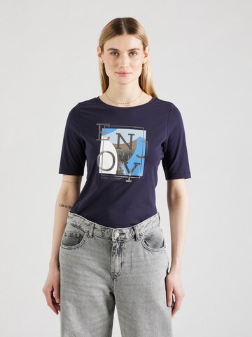Maglietta di s.Oliver in blu: frontale