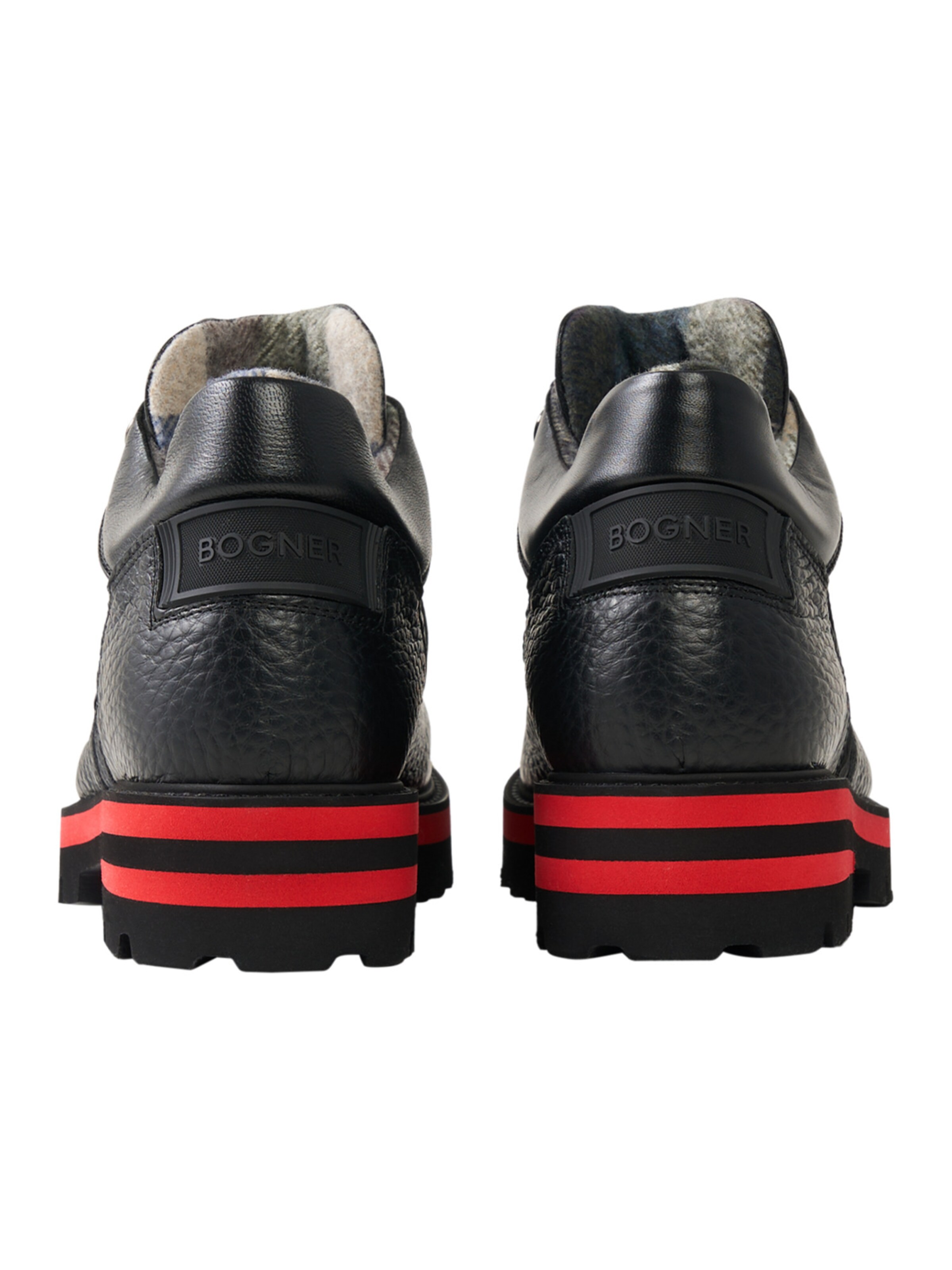 BOGNER Lace-Up Boots in Black