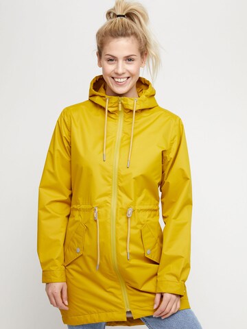 mazine Between-seasons parka 'Library' in Yellow: front