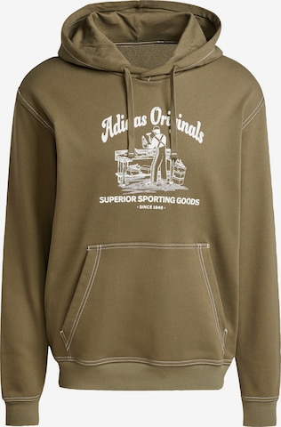 Sweat-shirt 'Wabash' ADIDAS ORIGINALS en vert : devant