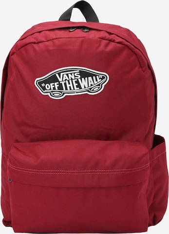 Rucsac 'OLD SKOOL CLASSIC' de la VANS pe roșu: față