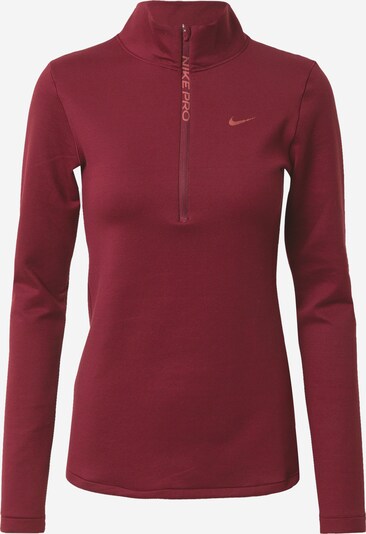 NIKE T-shirt fonctionnel en lie de vin, Vue avec produit