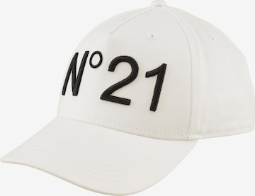 N°21 Hut oder Mütze One Size in Weiß: Vorderseite