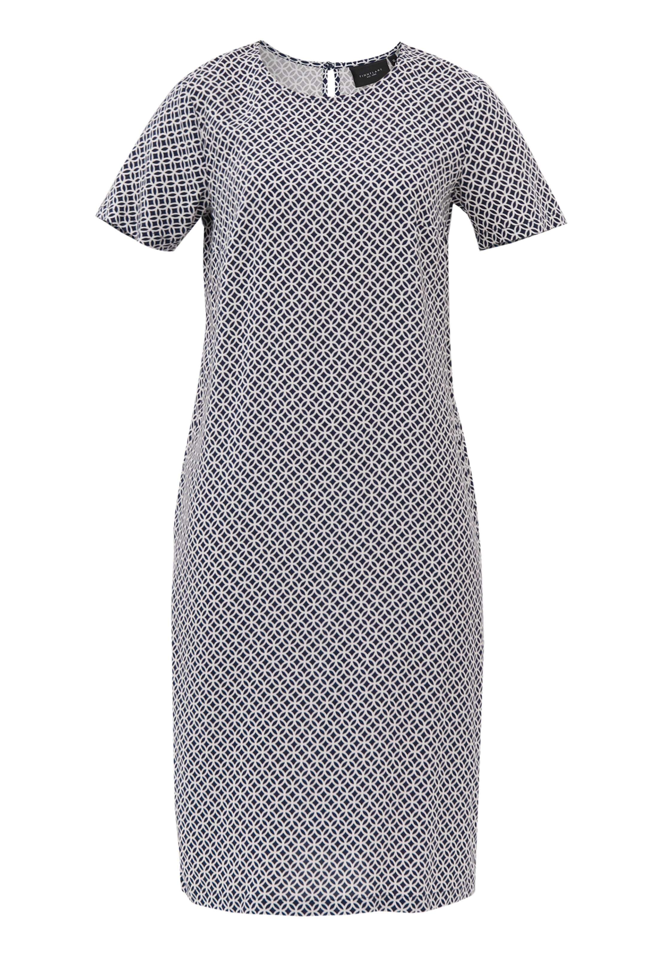 Frauen Große Größen Finn Flare Sommerkleid in Dunkelblau - SY04205 Frauen Große Größen Finn Flare Sommerkleid in Dunkelblau - SY04205