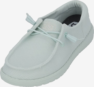 HEY DUDE Mokassin in Grün: Vorderseite