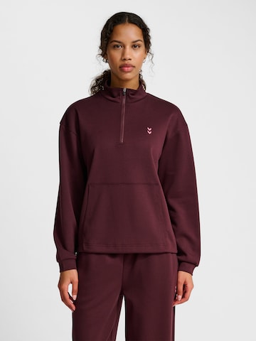 Hummel Sportsweatshirt i brun: forside