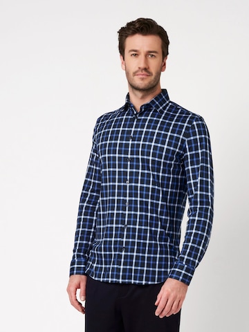 DESOTO Regular fit Button Up Shirt in Blue