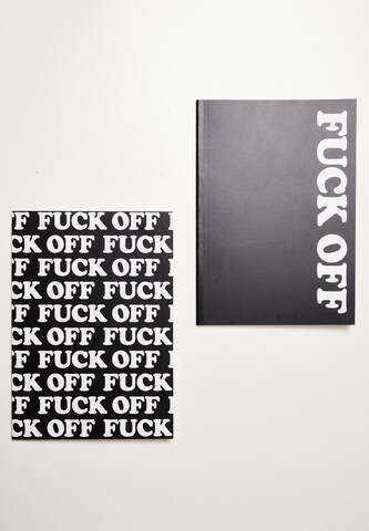 Mister Tee Stationery 'Fuck Off' in Black