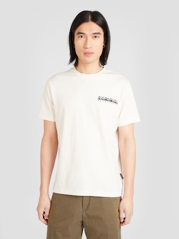 T-Shirt 'S-TAHI' NAPAPIJRI en blanc : devant