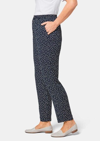 Goldner Regular Broek 'Louisa' in Blauw