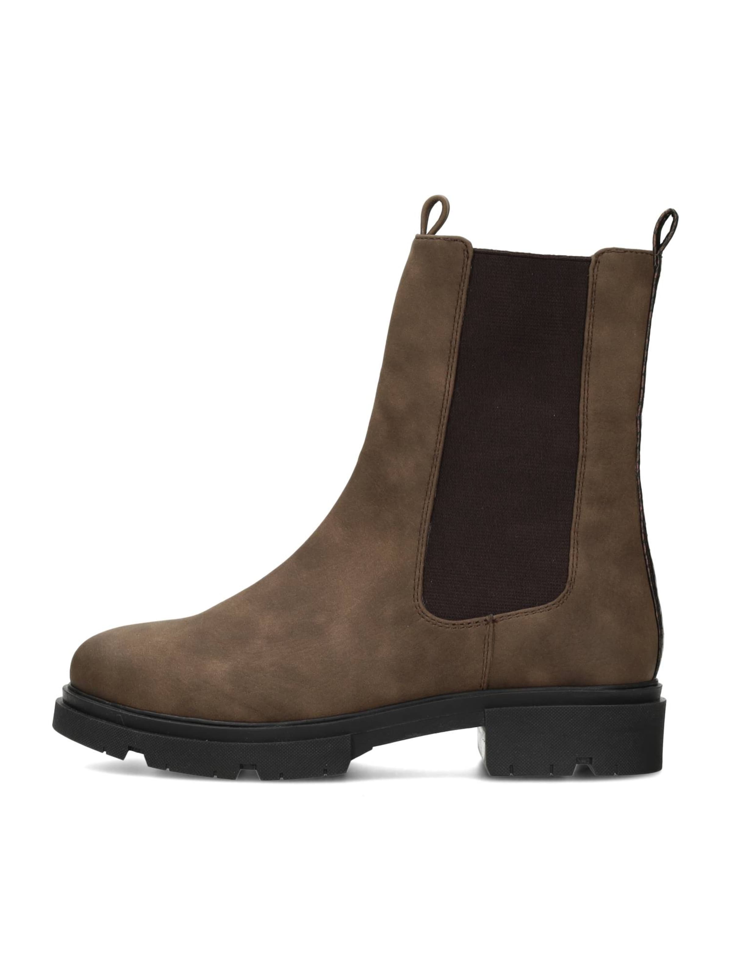 PS Poelman Chelsea boots in Brown: front