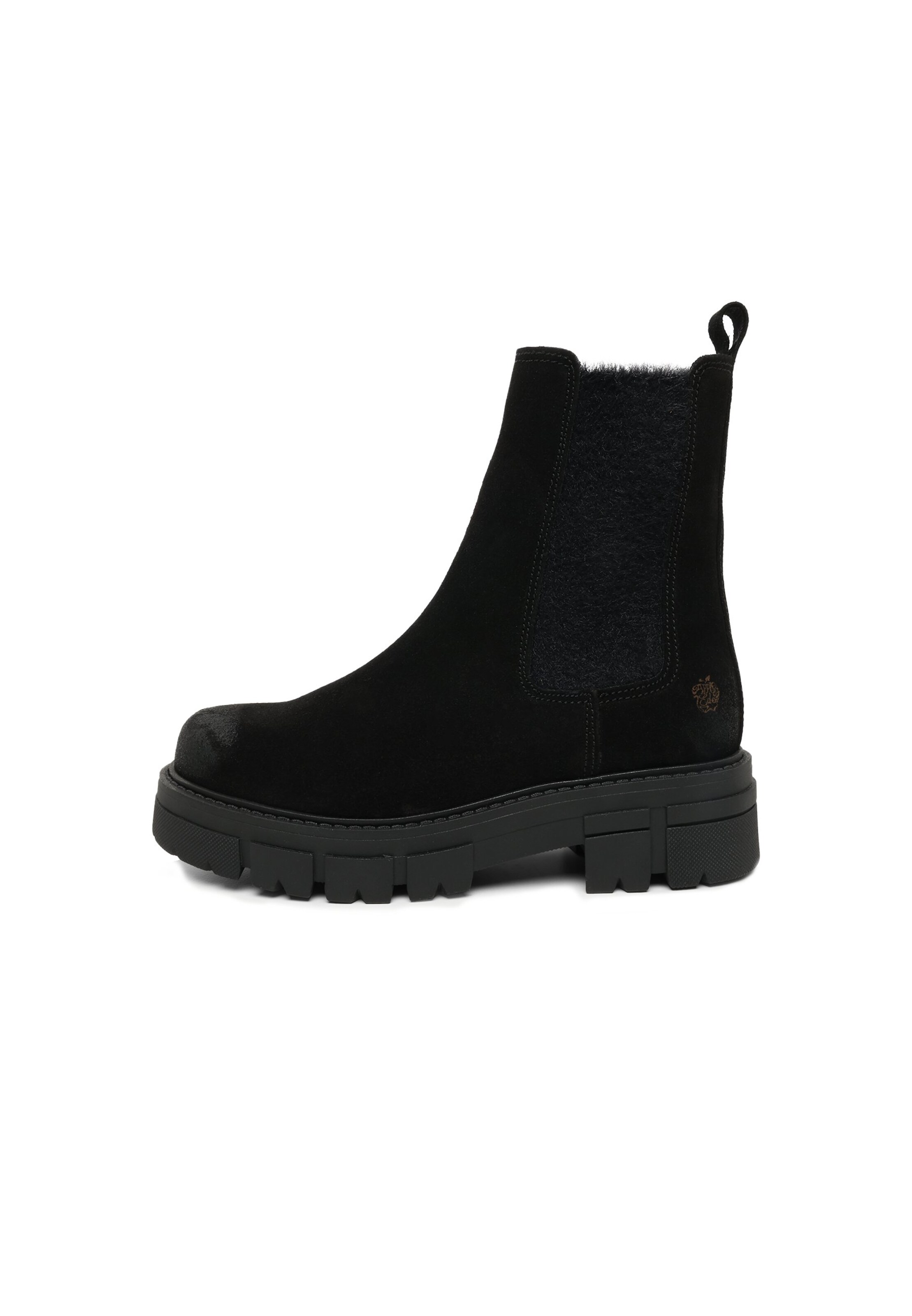 Chelsea Boots 'CONNY' Apple of Eden en noir : devant