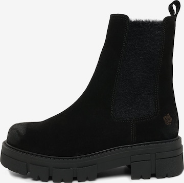 Chelsea Boots 'CONNY' Apple of Eden en noir : devant