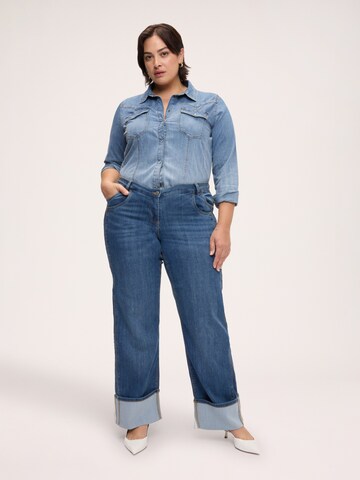 regular Jeans di Fiorella Rubino in blu