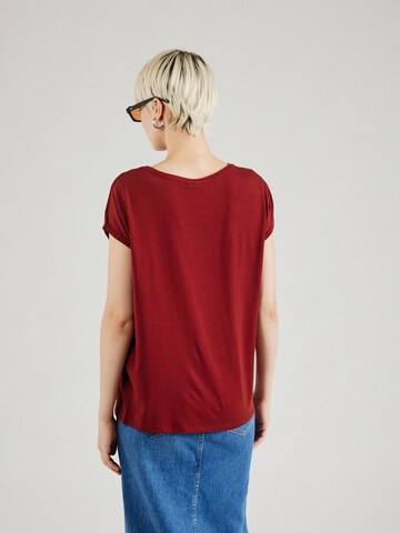 VERO MODA T-Shirt 'VMAVA' in Rot