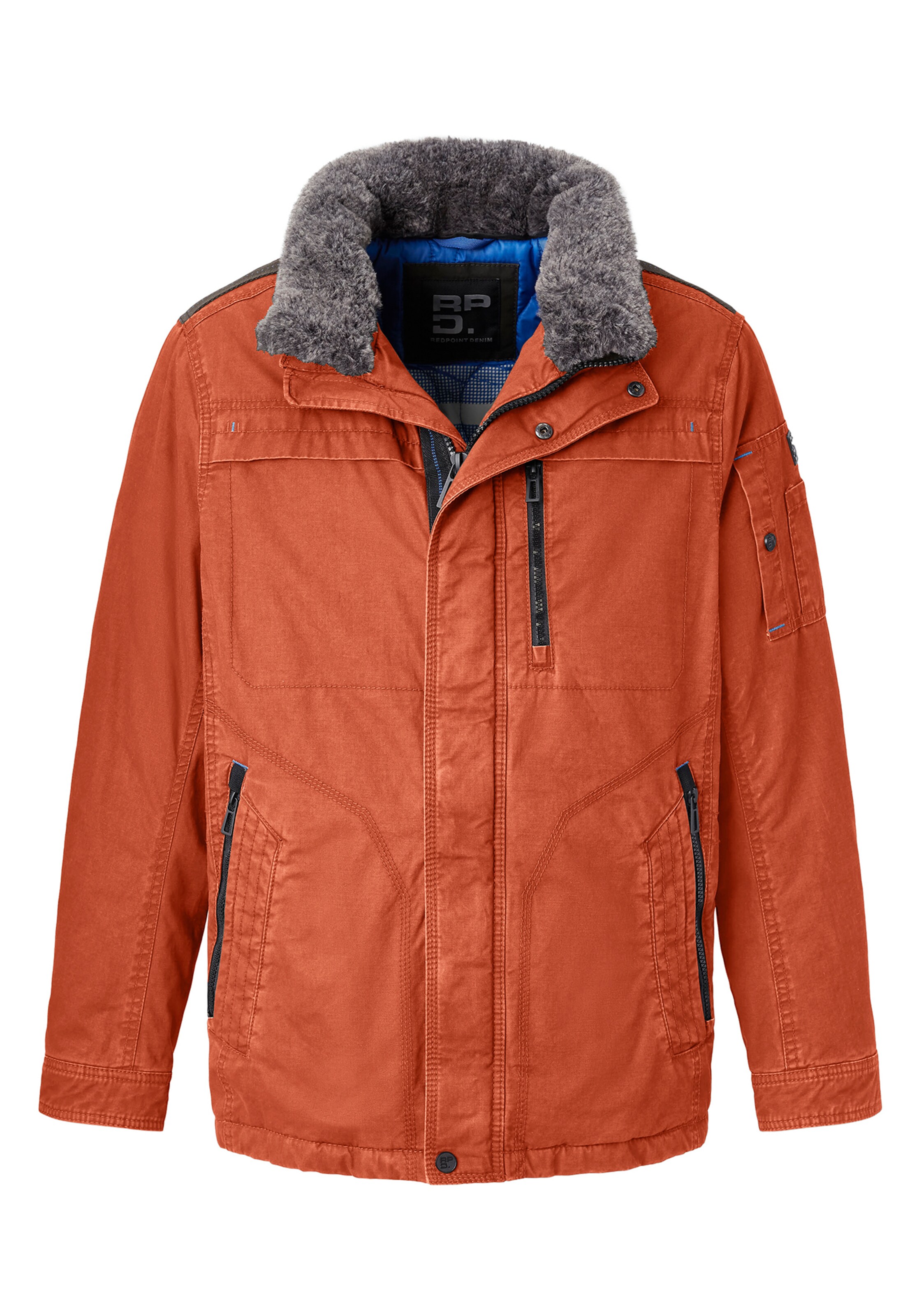REDPOINT Winter Jacket in Brown: front