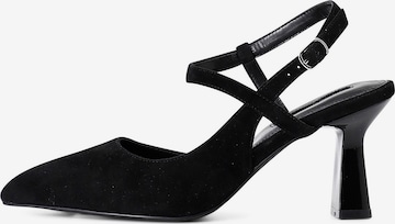 CAFè NOIR Pumps in Black: front