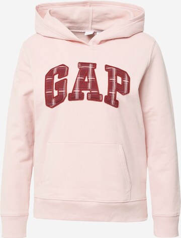 Sweat-shirt 'NOVELTY FILL' GAP en rose : devant