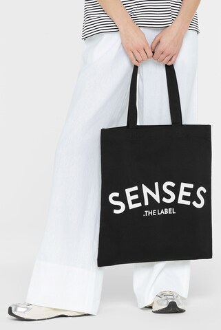 SENSES.THE LABEL Shopper 'Ath:en' in Schwarz