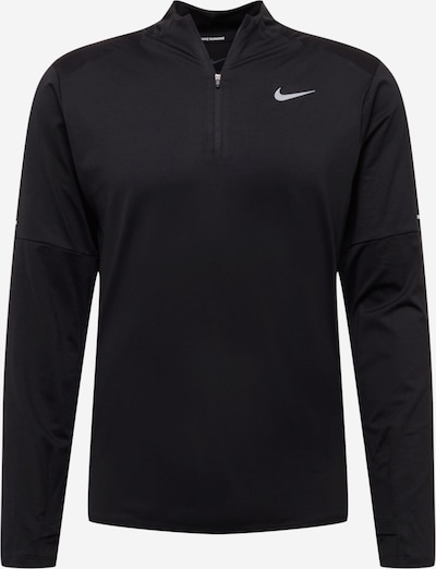 NIKE Sportsweatshirt in schwarz / weiß, Produktansicht