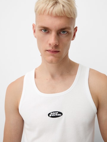 Bershka Shirt in White