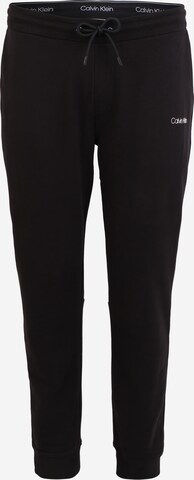 Calvin Klein Big & Tall Normální Kalhoty – černá: přední strana