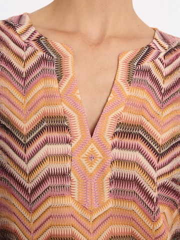 Ana Alcazar Tunika 'Dunya' in Mischfarben