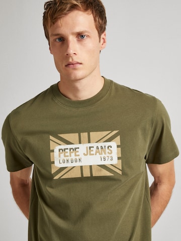 Pepe Jeans Shirt 'Credick' in Green