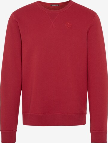 CHIEMSEE Sweatshirt in Red: front