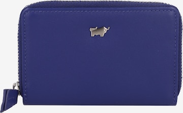 Braun Büffel Wallet 'Joy' in Blue: front