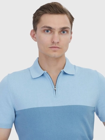 Ramsey Knit Cardigan in Blue