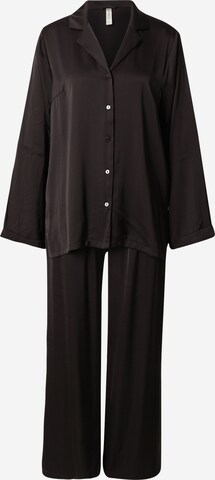 Pyjama Lindex en noir : devant