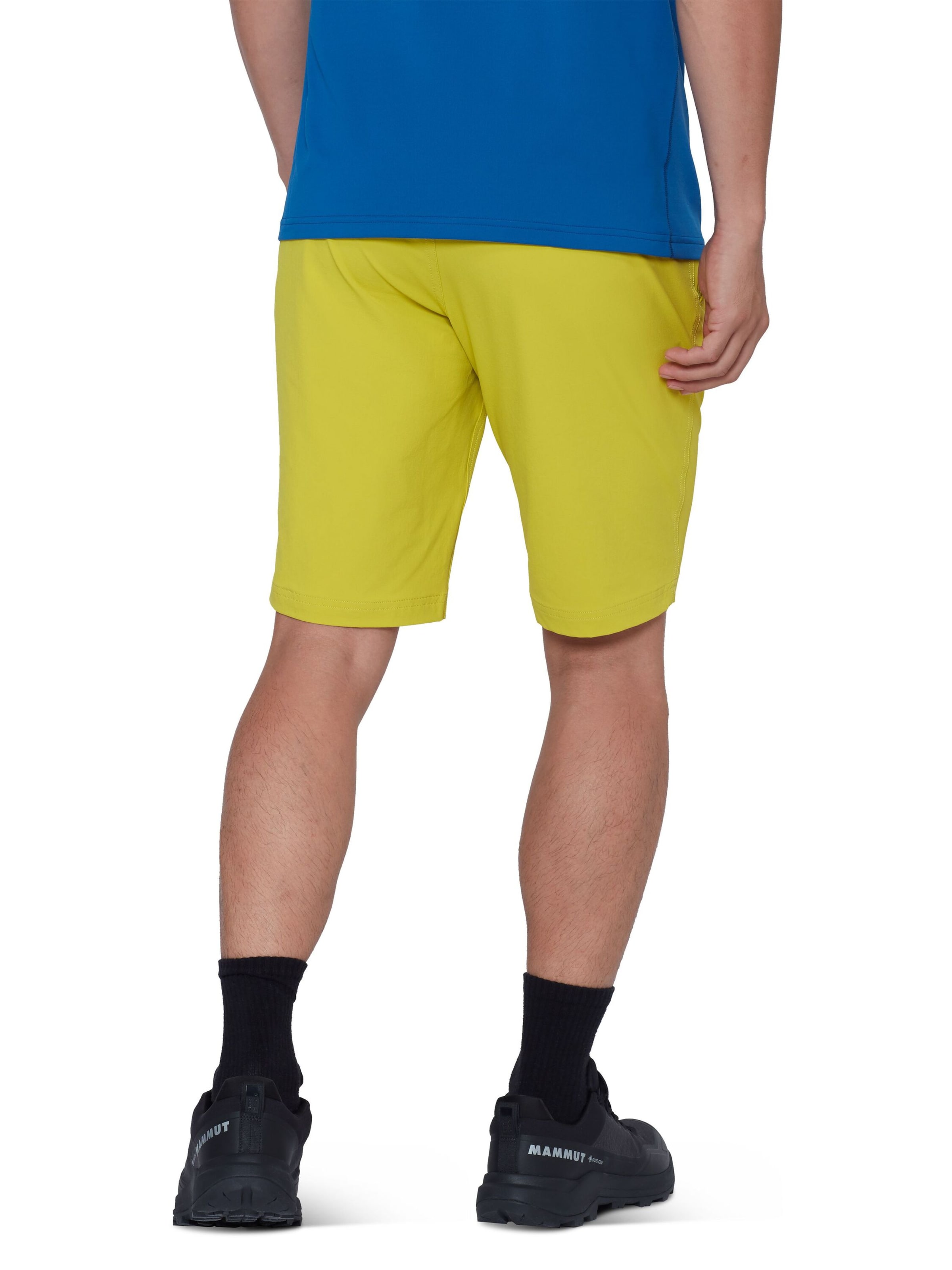 MAMMUT Regular Outdoor Pants in Yellow