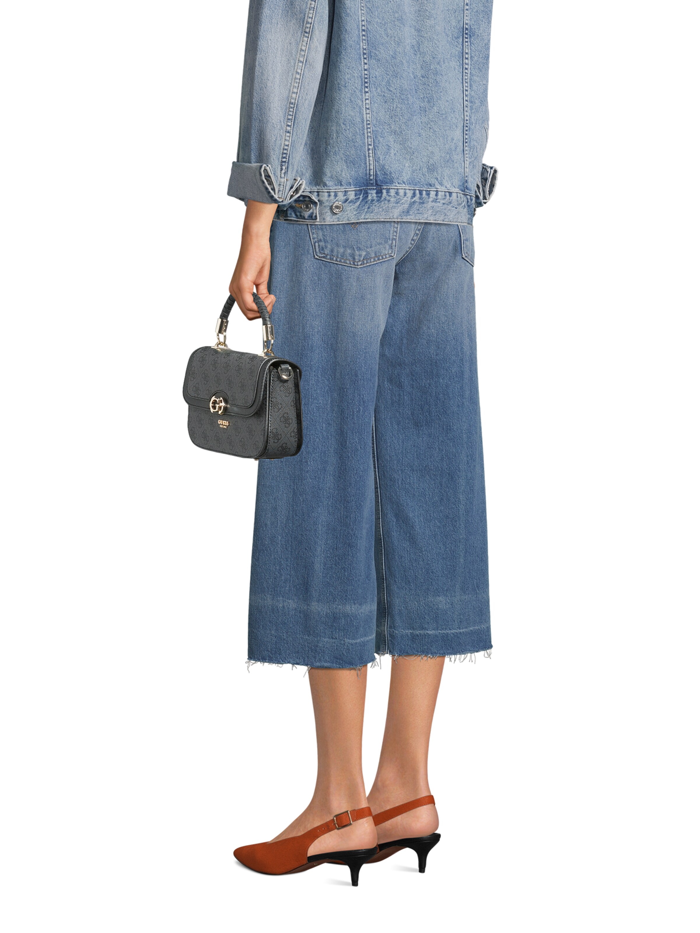 Borsa a mano 'Orlina' di GUESS in nero