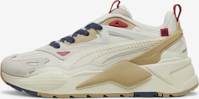 PUMA Baskets basses 'RS-X Efekt Expeditions' en bleu marine / marron / rouge / blanc, Vue avec produit