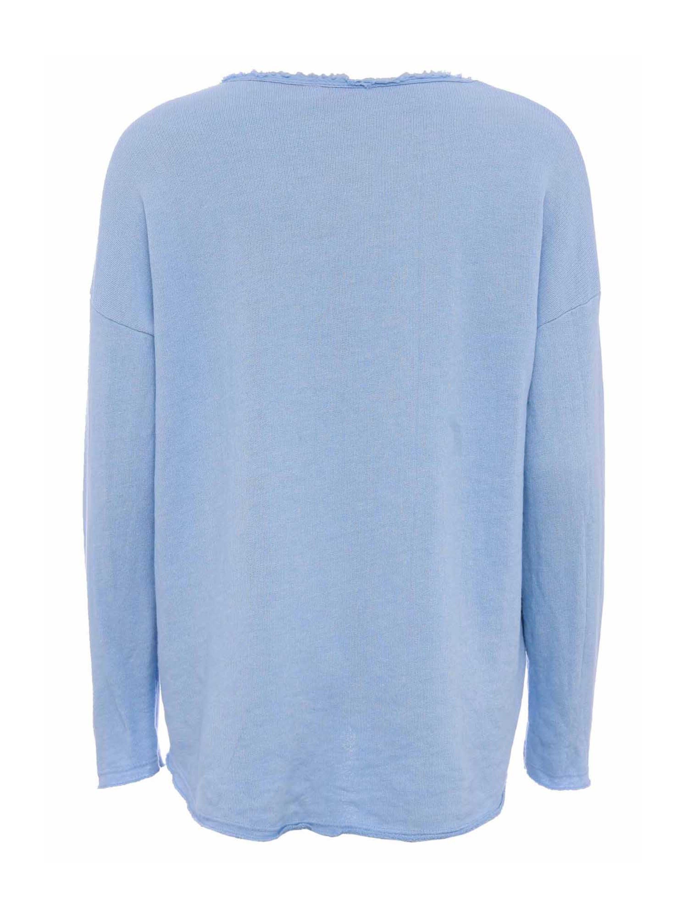 Felpa 'Positive Mind' di Zwillingsherz in blu