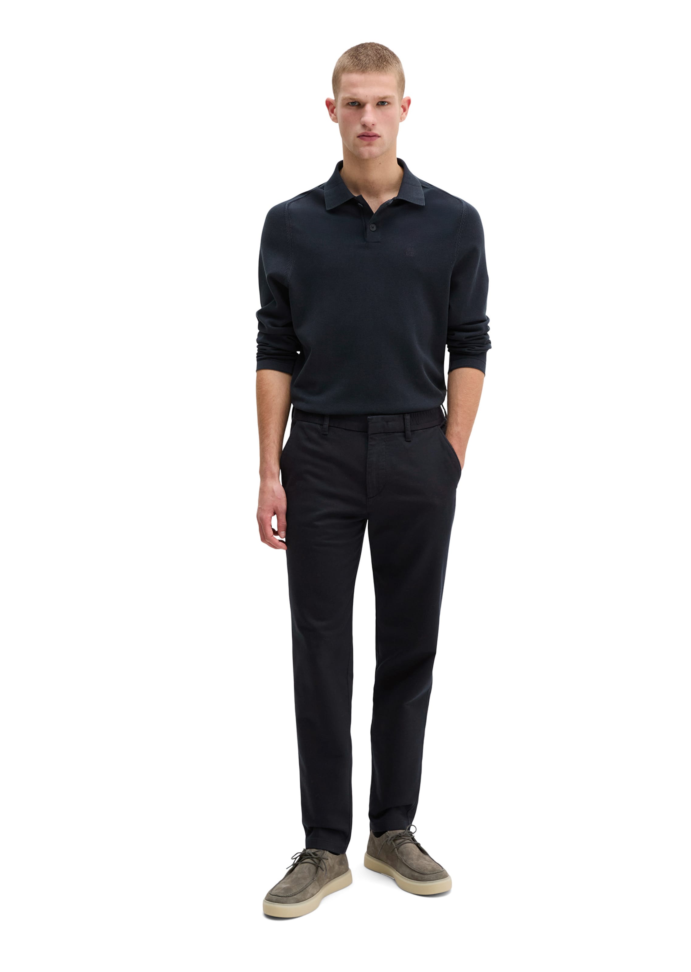 Marc O'Polo Tapered Hose in Blau