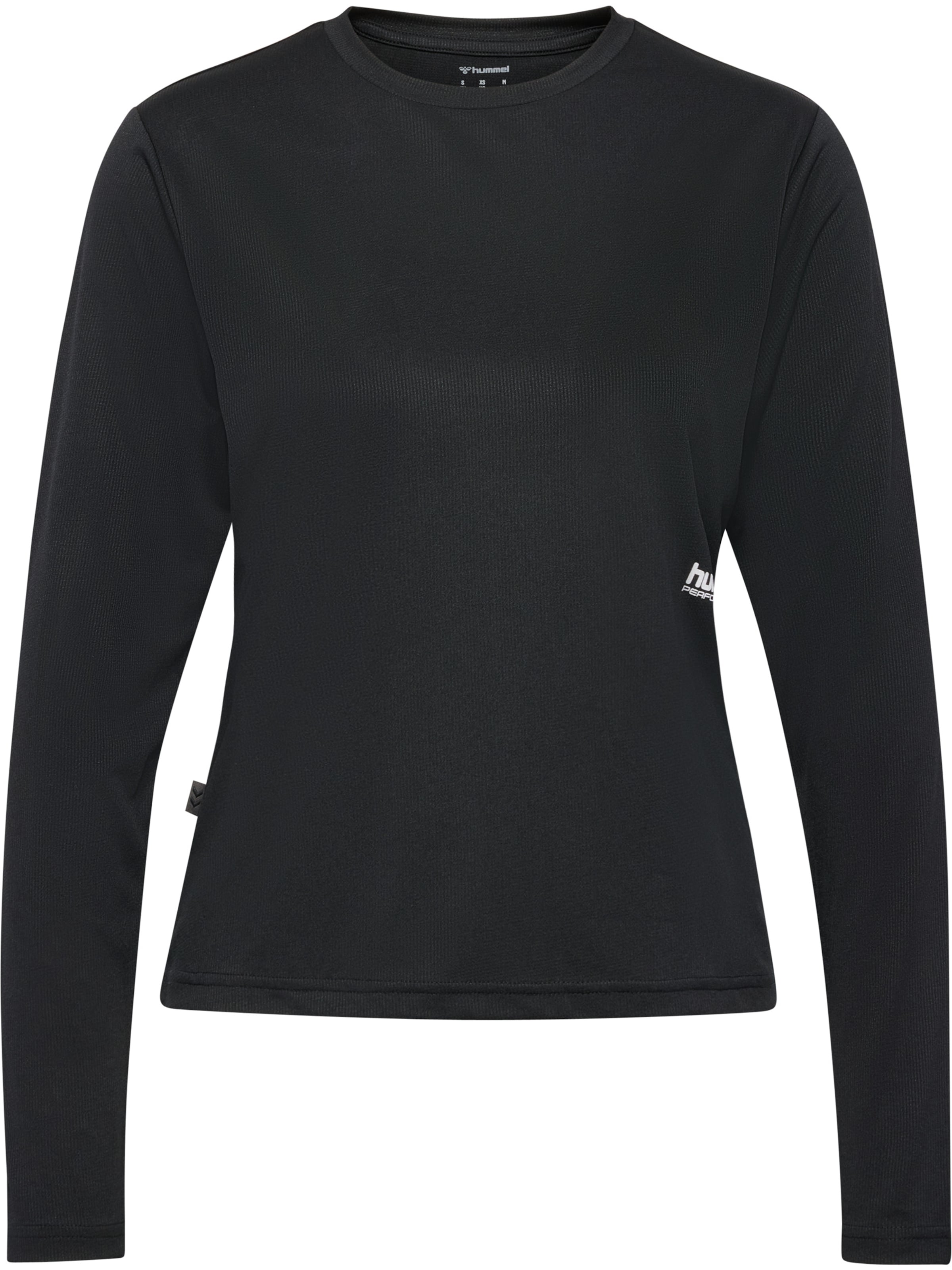 T-shirt fonctionnel Hummel en noir : devant
