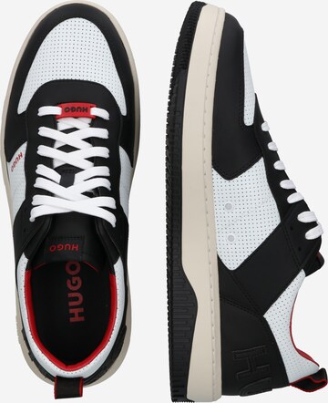 Sneaker low 'Kilian Tenn' de la HUGO Red pe negru