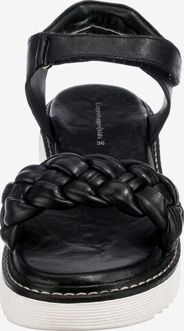 Copenhagen Kids Sandals 'Alma' in Black