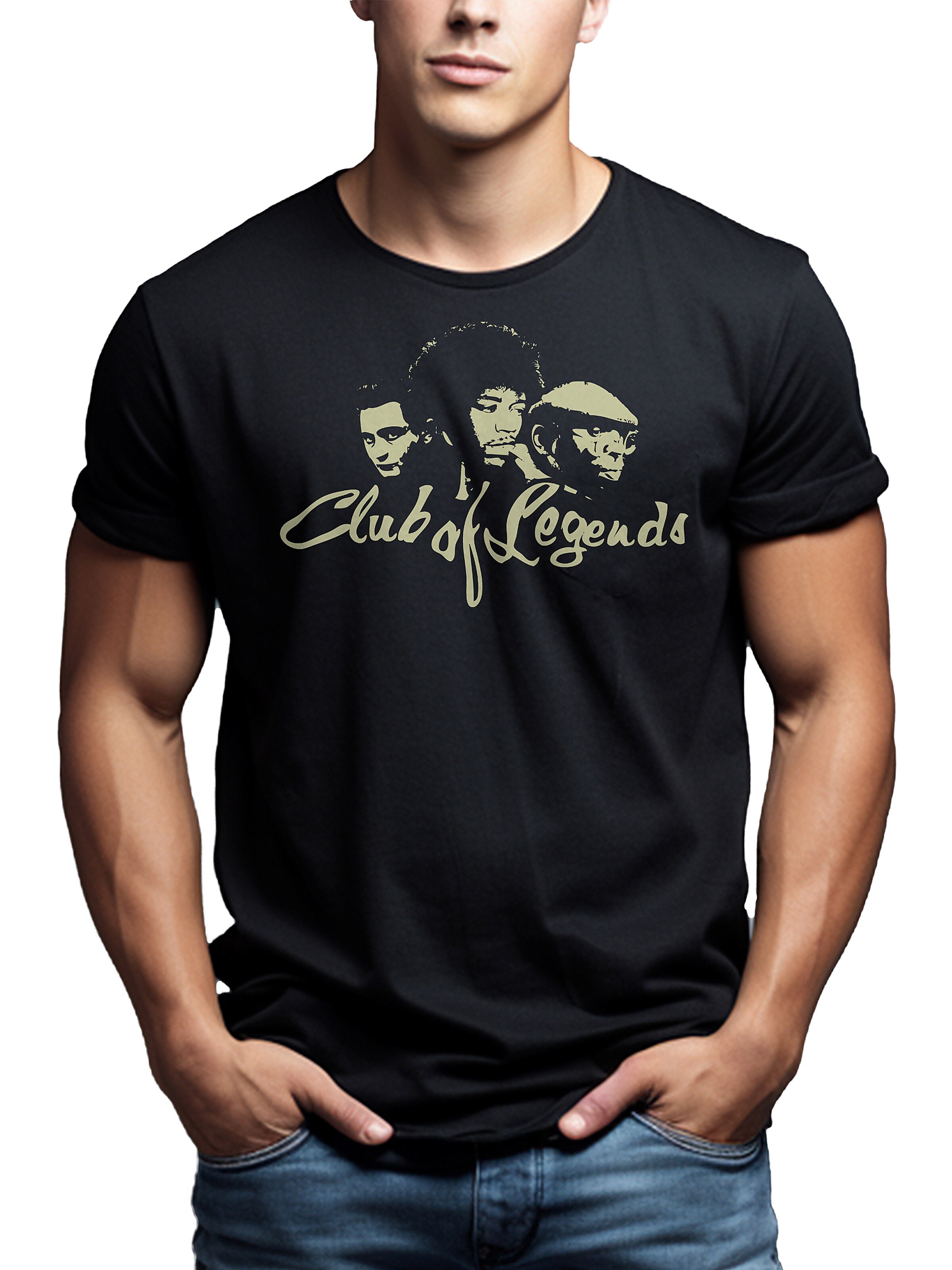 MAKAYA Shirt 'Legends' in Black