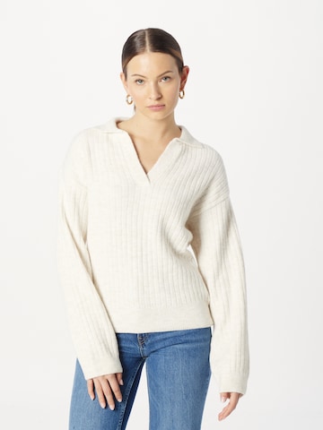 NLY by Nelly Sweater in Beige: front