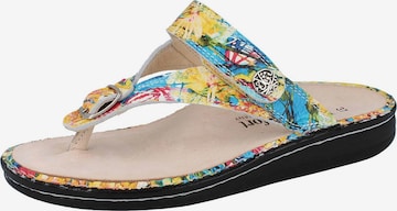 Finn Comfort T-Bar Sandals 'Alexandria ' in Mixed colors: front