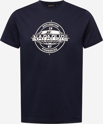 NAPAPIJRI Shirt 'GJORA' in Blue: front