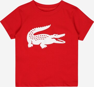 LACOSTE Shirt in Rood: voorkant