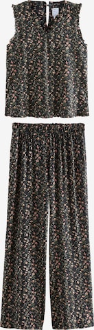 NextPidžama - crna boja: prednji dio